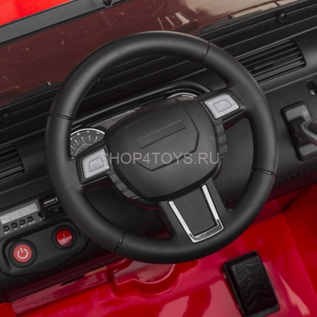 Детский электромобиль Red Jeep 2WD 12V 2.4G - BDM0905 Детский электромобиль Red Jeep 2WD 12V 2.4G - BDM0905