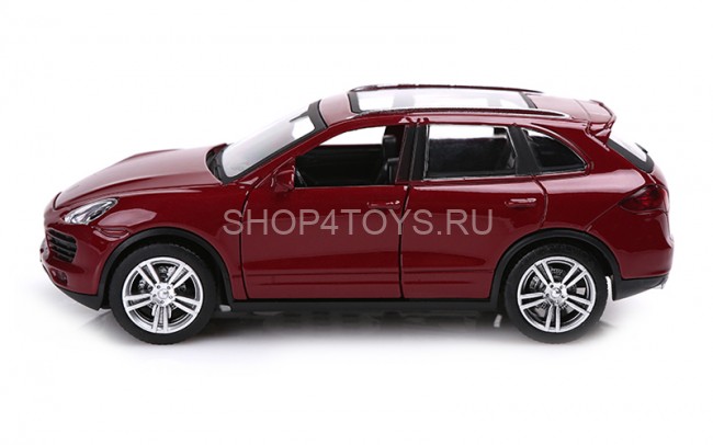 Металлическая модель Porsche Cayenne Red (музыка, свет, инерция) 1:32 - 25058С Металлическая модель Porsche Cayenne Red (музыка, свет, инерция) 1:32 - 25058С