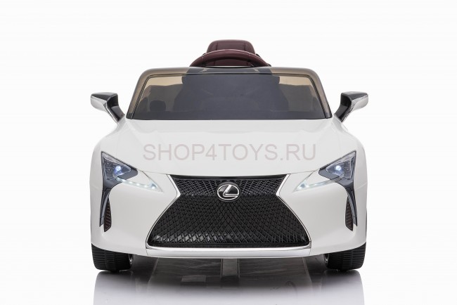 Детский электромобиль Lexus LC500 12V - JE1618-WHITE Детский электромобиль Lexus LC500 12V - JE1618-WHITE