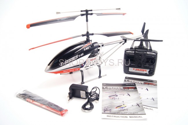 Радиоуправляемый вертолет MJX R/C T655 RED 2.4G - T655-R Радиоуправляемый вертолет MJX R/C T655 RED 2.4G - T655-R