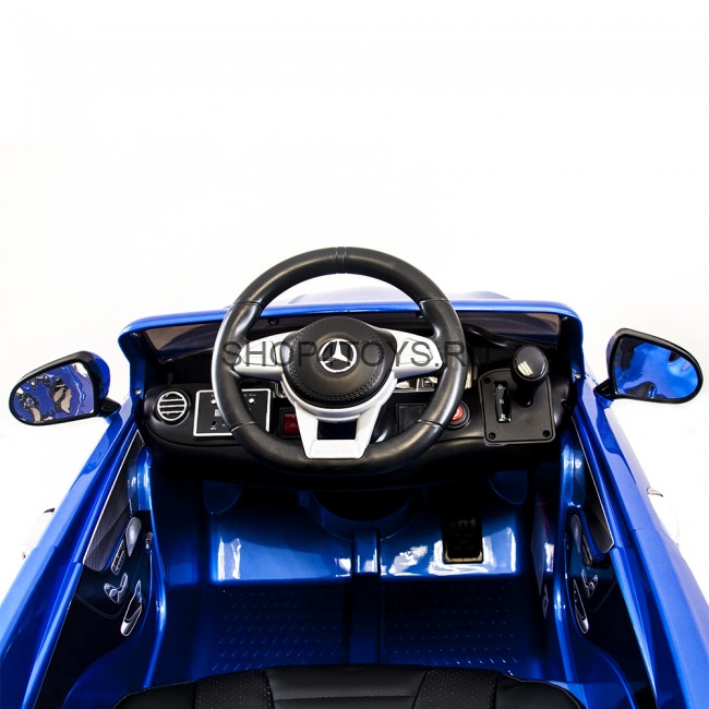 Детский электромобиль Mercedes Benz S63 LUXURY 2.4G - Blue - HL169-LUX Детский электромобиль Mercedes Benz S63 LUXURY 2.4G - Blue - HL169-LUX
