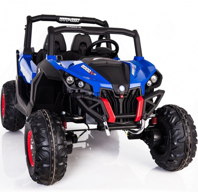 Двухместный полноприводный электромобиль Blue UTV-MX Buggy 12V 2.4G - XMX603-BLUE Двухместный полноприводный электромобиль Blue UTV-MX Buggy 12V 2.4G - XMX603-BLUE