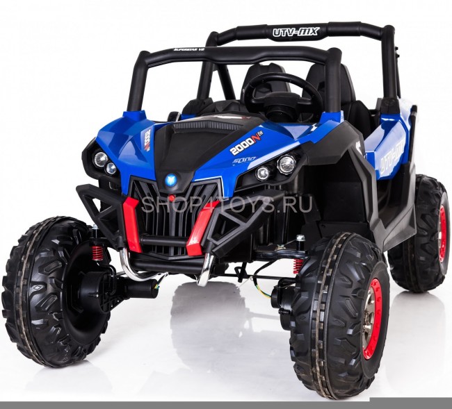 Двухместный полноприводный электромобиль Blue UTV-MX Buggy 12V 2.4G - XMX603-BLUE Двухместный полноприводный электромобиль Blue UTV-MX Buggy 12V 2.4G - XMX603-BLUE