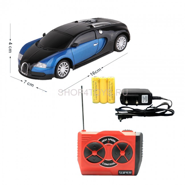 Радиоуправляемый автомобиль Бугатти Bugatti Veyron 1:28 - HM2011A/3101 Радиоуправляемый автомобиль Бугатти Bugatti Veyron 1:28 - HM2011A/3101