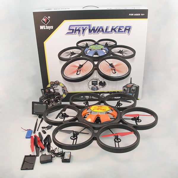 Радиоуправляемый гексакоптер WLtoys SkyWalker с HD камерой FPV 2.4G - V323 FPV Радиоуправляемый гексакоптер WLtoys SkyWalker с HD камерой FPV 2.4G - V323 FPV