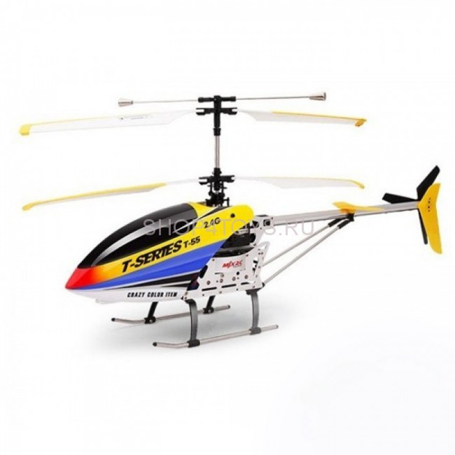 Радиоуправляемый вертолет MJX R/C T655 YELLOW 2.4G - T655 Радиоуправляемый вертолет MJX R/C T655 YELLOW 2.4G - T655