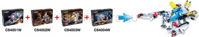 Конструктор Double E Cada Technics, луноход, 102 детали - C54002W Конструктор Double E Cada Technics, луноход, 102 детали - C54002W