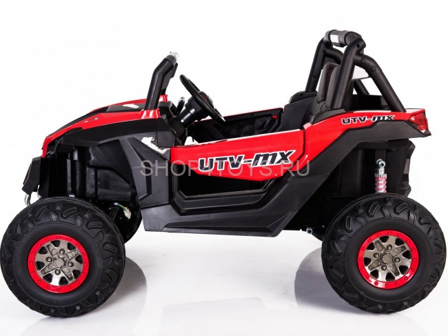 Двухместный полноприводный электромобиль Red UTV-MX Buggy 12V 2.4G - XMX603 Двухместный полноприводный электромобиль Red UTV-MX Buggy 12V 2.4G - XMX603