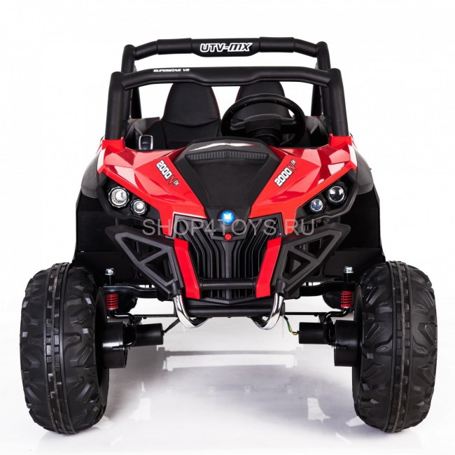 Двухместный полноприводный электромобиль Red UTV-MX Buggy 12V 2.4G - XMX603 Двухместный полноприводный электромобиль Red UTV-MX Buggy 12V 2.4G - XMX603