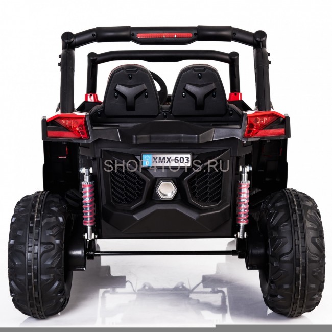 Двухместный полноприводный электромобиль Red UTV-MX Buggy 12V 2.4G - XMX603 Двухместный полноприводный электромобиль Red UTV-MX Buggy 12V 2.4G - XMX603