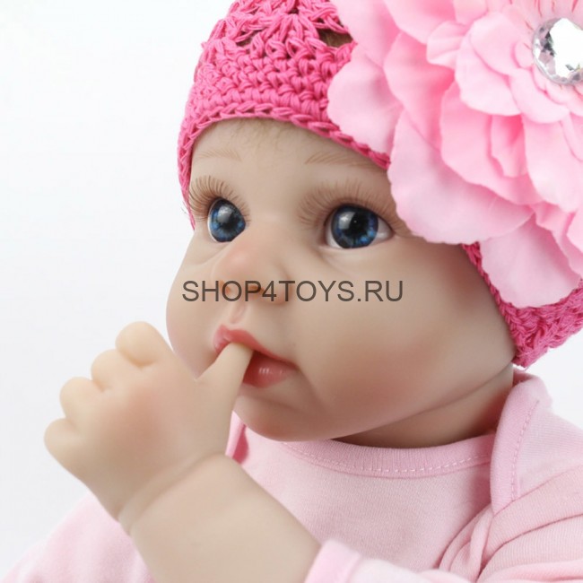 Кукла реборн Эмма 55 см сосет палец Кукла реборн Эмма 55 см сосет палец