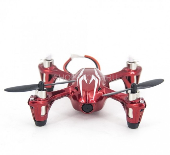 Радиоуправляемый красный квадрокоптер Hubsan X4 H107C c видеокамерой 2.4G - H107C-RED Радиоуправляемый красный квадрокоптер Hubsan X4 H107C c видеокамерой 2.4G - H107C-RED