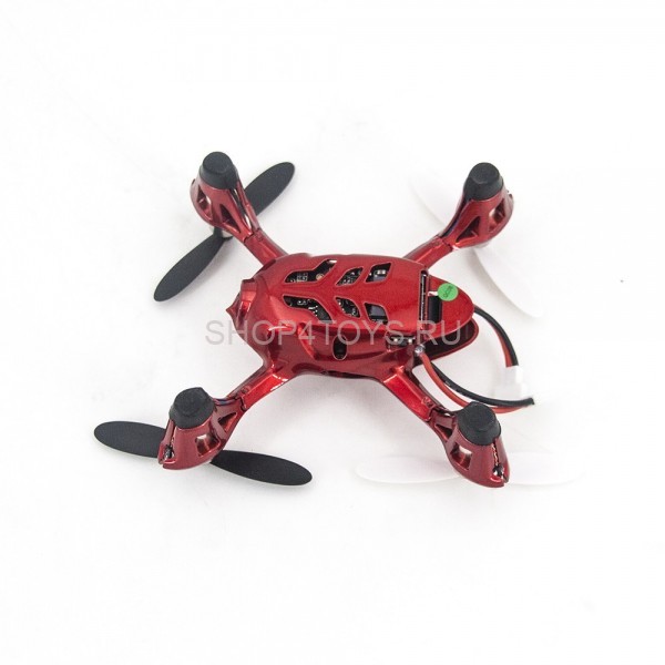 Радиоуправляемый красный квадрокоптер Hubsan X4 H107C c видеокамерой 2.4G - H107C-RED Радиоуправляемый красный квадрокоптер Hubsan X4 H107C c видеокамерой 2.4G - H107C-RED