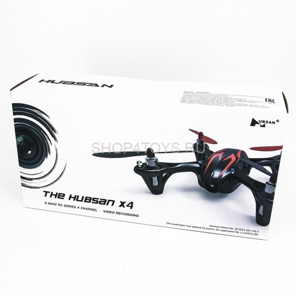 Радиоуправляемый красный квадрокоптер Hubsan X4 H107C c видеокамерой 2.4G - H107C-RED Радиоуправляемый красный квадрокоптер Hubsan X4 H107C c видеокамерой 2.4G - H107C-RED