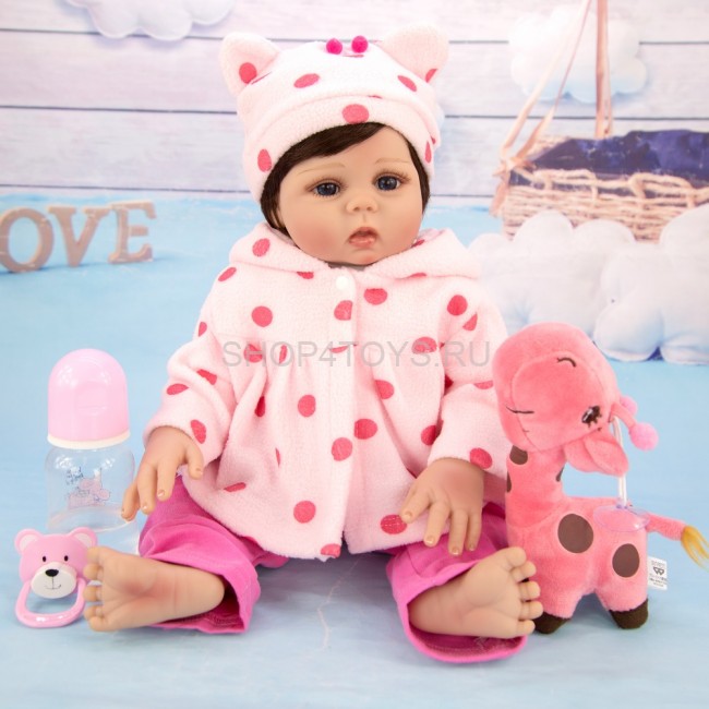 Реборн Вика с силиконовым телом