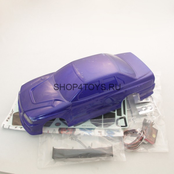 Корпус для дрифт моделей  с отражателями  HSP - 12330-BL Корпус для дрифт моделей  с отражателями  HSP - 12330-BL