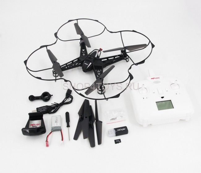 Радиоуправляемый квадрокоптер MJX X301H FPV с барометром и HD камерой 5 Mega Pixels 2.4G - X301H-HD Радиоуправляемый квадрокоптер MJX X301H FPV с барометром и HD камерой 5 Mega Pixels 2.4G - X301H-HD