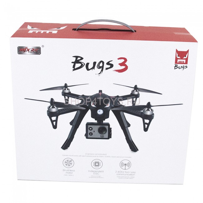 Радиоуправляемый квадрокоптер MJX R/C Black Bugs 3 Brushless 2.4G - MJX B3 Радиоуправляемый квадрокоптер MJX R/C Black Bugs 3 Brushless 2.4G - MJX B3