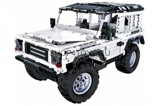 Конструктор Double E Cada Technics, модель Land Rover, 533 детали, пульт управления - C51004W Конструктор Double E Cada Technics, модель Land Rover, 533 детали, пульт управления - C51004W