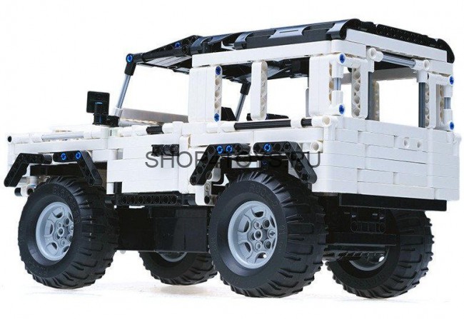 Конструктор Double E Cada Technics, модель Land Rover, 533 детали, пульт управления - C51004W Конструктор Double E Cada Technics, модель Land Rover, 533 детали, пульт управления - C51004W