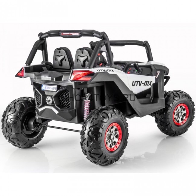 Двухместный полноприводный электромобиль White UTV-MX Buggy 12V 2.4G - XMX603-W Двухместный полноприводный электромобиль White UTV-MX Buggy 12V 2.4G - XMX603-W