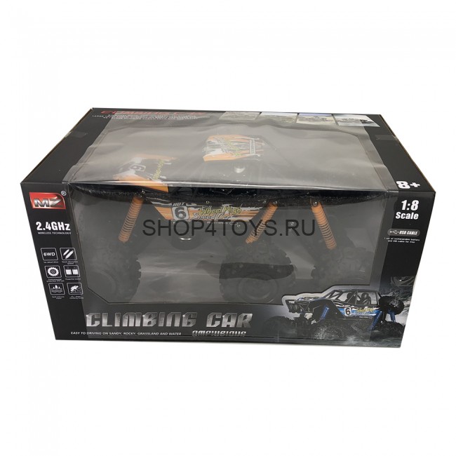 Радиоуправляемый краулер-амфибия 6WD Orange 1:8 -  MZ-YY2001-ORANGE Радиоуправляемый краулер-амфибия 6WD Orange 1:8 -  MZ-YY2001-ORANGE