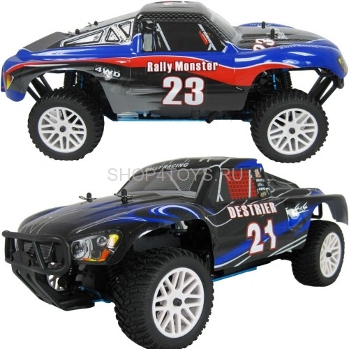 Радиоуправляемый джип с ДВС HSP 4WD Nitro Destrier Monster-Two Speed 1:10 - 94155 - 2.4G Радиоуправляемый джип с ДВС HSP 4WD Nitro Destrier Monster-Two Speed 1:10 - 94155 - 2.4G