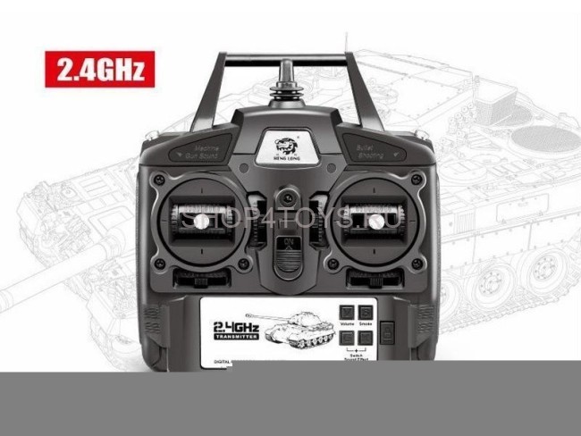 Радиоуправляемый танк Heng Long German Jangpanther V7.0 масштаб 1:16 2.4G - 3869-1-V7 Радиоуправляемый танк Heng Long German Jangpanther V7.0 масштаб 1:16 2.4G - 3869-1-V7