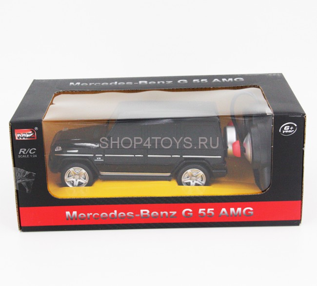 Радиоуправляемая машина Mersedes G55 Black 1:24 - MZ-27029 Радиоуправляемая машина Mersedes G55 Black 1:24 - MZ-27029