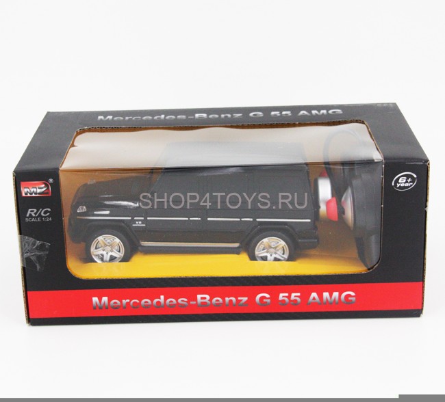 Радиоуправляемая машина Mersedes G55 Black 1:24 - MZ-27029 Радиоуправляемая машина Mersedes G55 Black 1:24 - MZ-27029