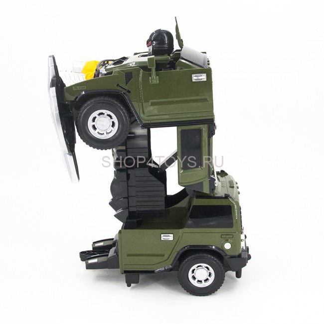 Радиоуправляемый трансформер Hammer H2 Green 1:14 - MZ-2323P Радиоуправляемый трансформер Hammer H2 Green 1:14 - MZ-2323P