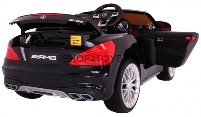 Детский электромобиль Mercedes-Benz SL65 Black 12V 2.4G - XMX602 Детский электромобиль Mercedes-Benz SL65 Black 12V 2.4G - XMX602