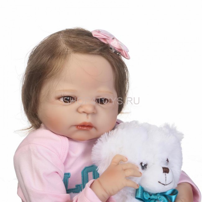 Реборн силиконовая девочка Альберта
