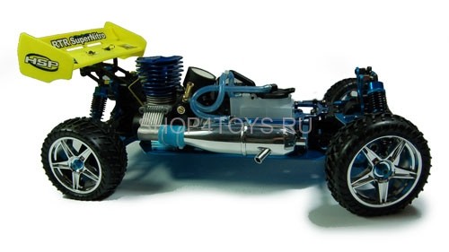Радиоуправляемая багги с ДВС HSP Nitro Off-Road Buggy 4WD 1:10 - 94166 - 2.4G