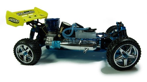 Радиоуправляемая багги с ДВС HSP Nitro Off-Road Buggy 4WD 1:10 - 94166 - 2.4G