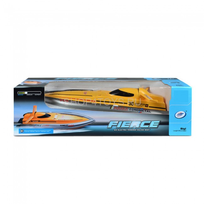 Радиоуправляемый катер Create Toys Yellow Fierce (80 см, 15 км/ч) - CT-3332K-YELLOW Радиоуправляемый катер Create Toys Yellow Fierce (80 см, 15 км/ч) - CT-3332K-YELLOW
