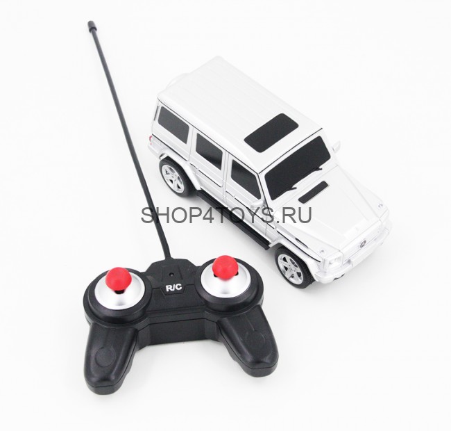 Радиоуправляемая машина Mersedes G55 Silver 1:24 - MZ-27029-S Радиоуправляемая машина Mersedes G55 Silver 1:24 - MZ-27029-S
