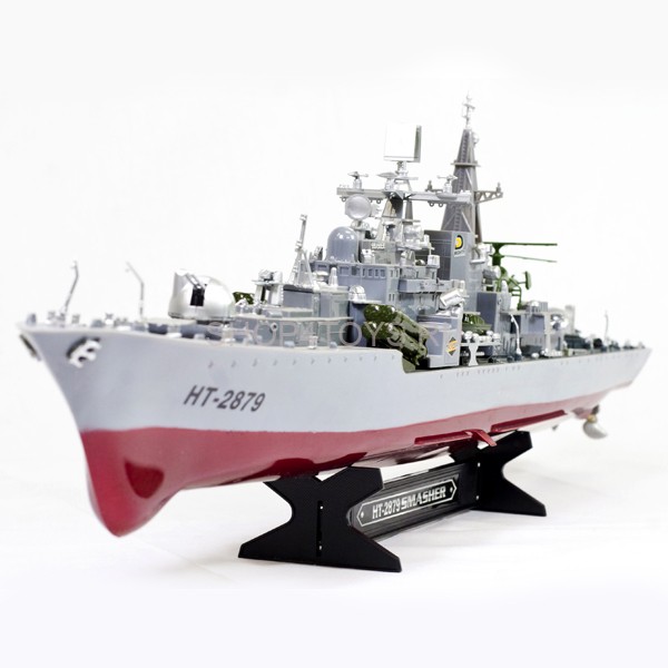 Радиоуправляемый корабль Heng Tai эскадренный миноносец Smasher 1:275 2.4G - HT-2879B Радиоуправляемый корабль Heng Tai эскадренный миноносец Smasher 1:275 2.4G - HT-2879B
