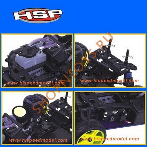 Радиоуправляемый автомобиль с ДВС HSP Nitro Car XSTR POWER 4WD 1:10 - 94122 - 2.4G Радиоуправляемый автомобиль с ДВС HSP Nitro Car XSTR POWER 4WD 1:10 - 94122 - 2.4G