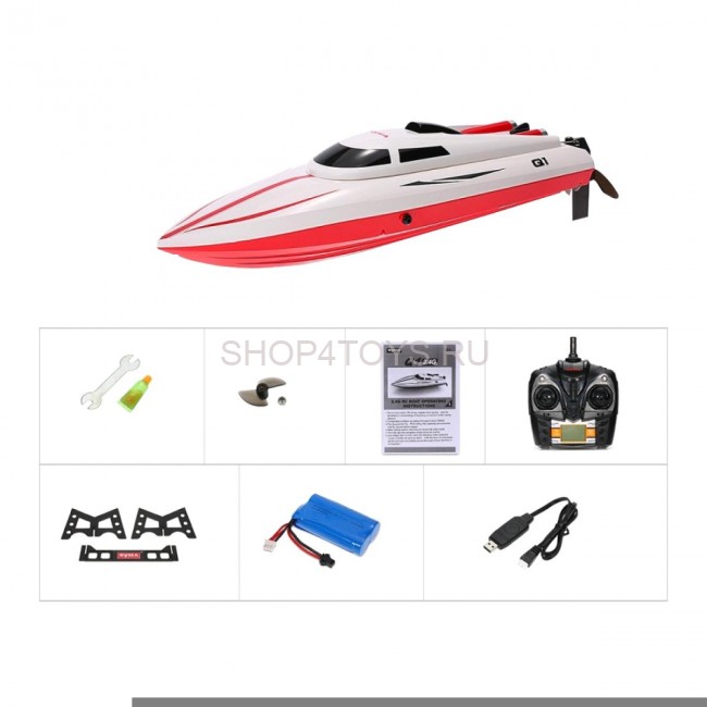 Радиоуправляемый катер Syma Q1 Speedboat RTR 2.4G - SYMA-Q1 Радиоуправляемый катер Syma Q1 Speedboat RTR 2.4G - SYMA-Q1