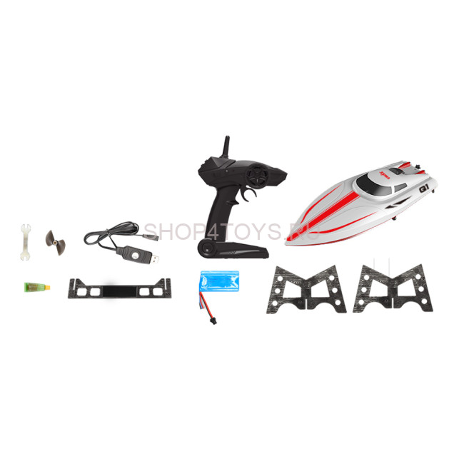 Радиоуправляемый катер Syma Q1 Speedboat RTR 2.4G - SYMA-Q1 Радиоуправляемый катер Syma Q1 Speedboat RTR 2.4G - SYMA-Q1