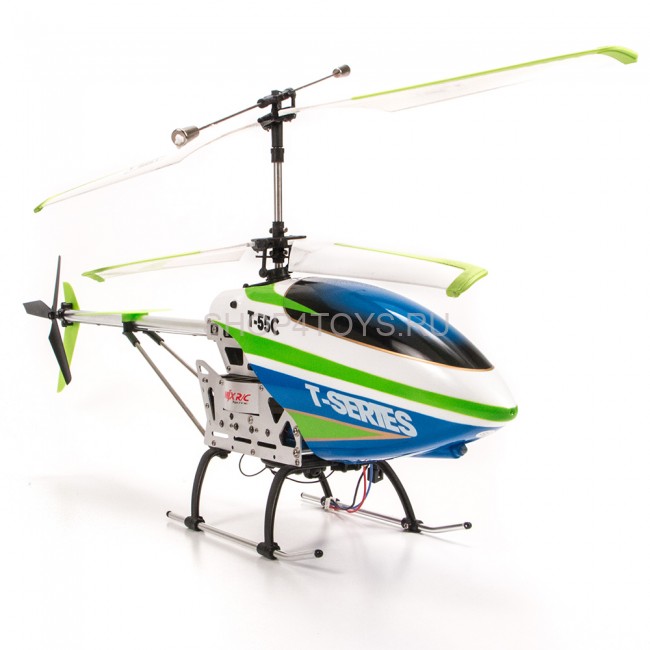 Радиоуправляемый вертолет MJX T55 (зеленый) c FPV камерой 2.4G - T55FPV-G Радиоуправляемый вертолет MJX T55 (зеленый) c FPV камерой 2.4G - T55FPV-G