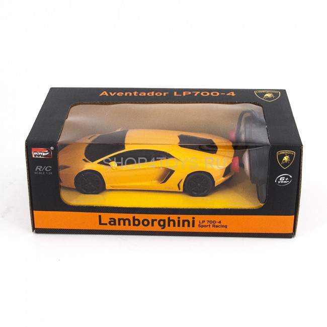 Радиоуправляемая машина MZ Lamborghini Aventodor Yellow 1:24 - 27021-Y Радиоуправляемая машина MZ Lamborghini Aventodor Yellow 1:24 - 27021-Y