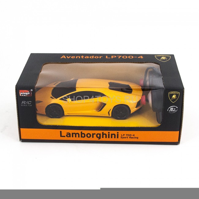 Радиоуправляемая машина MZ Lamborghini Aventodor Yellow 1:24 - 27021-Y Радиоуправляемая машина MZ Lamborghini Aventodor Yellow 1:24 - 27021-Y