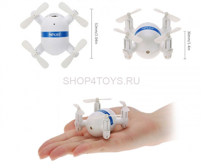 Квадрокоптер MJX X929H Mini RTF 2.4G - White - X929H Квадрокоптер MJX X929H Mini RTF 2.4G - White - X929H