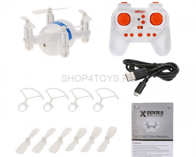 Квадрокоптер MJX X929H Mini RTF 2.4G - White - X929H Квадрокоптер MJX X929H Mini RTF 2.4G - White - X929H