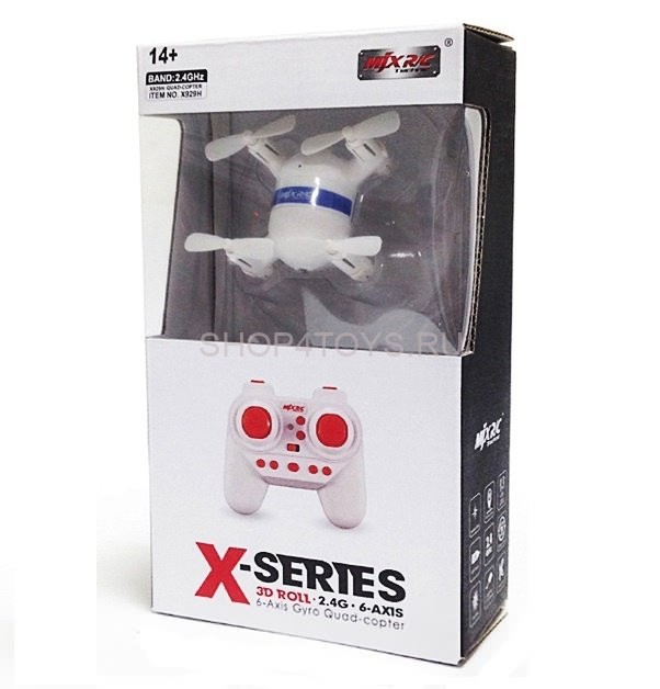 Квадрокоптер MJX X929H Mini RTF 2.4G - White - X929H Квадрокоптер MJX X929H Mini RTF 2.4G - White - X929H