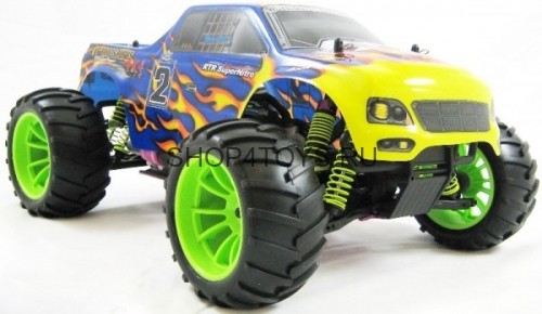 Радиоуправляемый внедорожник с ДВС монстр HSP TYRANNOSAUREU 4x4 - 94108 - 2.4G