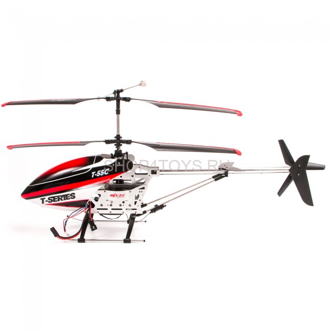 Радиоуправляемый вертолет MJX T55 (красный) c FPV камерой 2.4G - T55FPV-R Радиоуправляемый вертолет MJX T55 (красный) c FPV камерой 2.4G - T55FPV-R