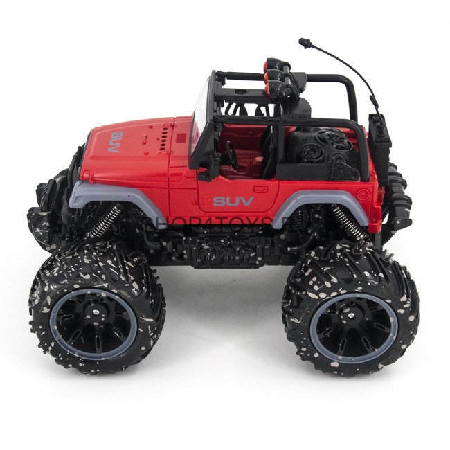Радиоуправляемый красный джип ZC333 4x4 1:16 2.4G - 333-MUD14B Радиоуправляемый красный джип ZC333 4x4 1:16 2.4G - 333-MUD14B